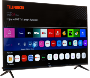 TELEFUNKEN N18 43 SMART TV UltraSlim Frameless Design 4k UHD LED SMART TV  with WebOS - Telefunken Electronics