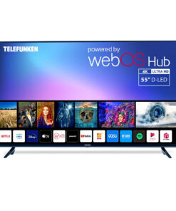 TELEFUNKEN N18 55" SMART TV UltraSlim Frameless Design 4k UHD DLED SMART TV with WebOS
